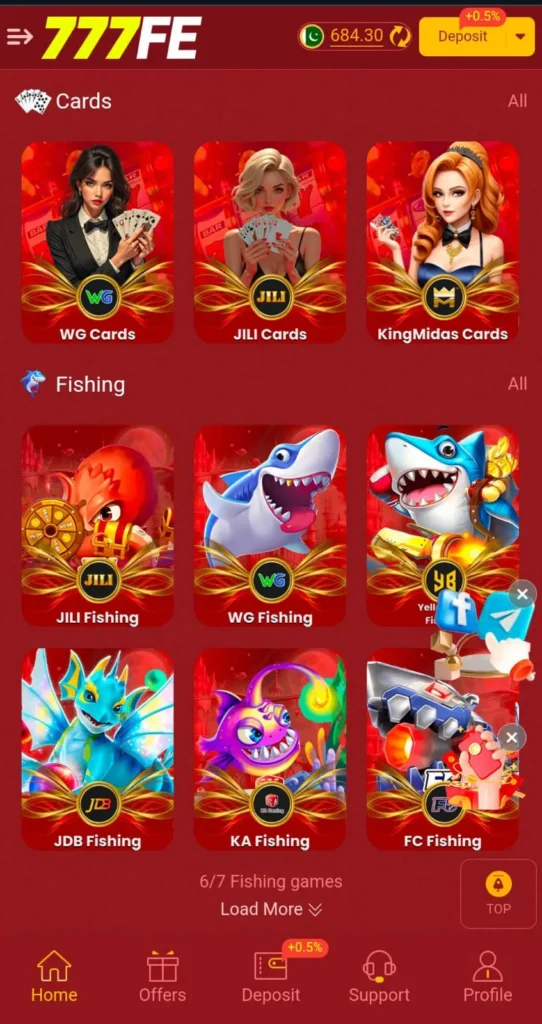 Games in 777 FE